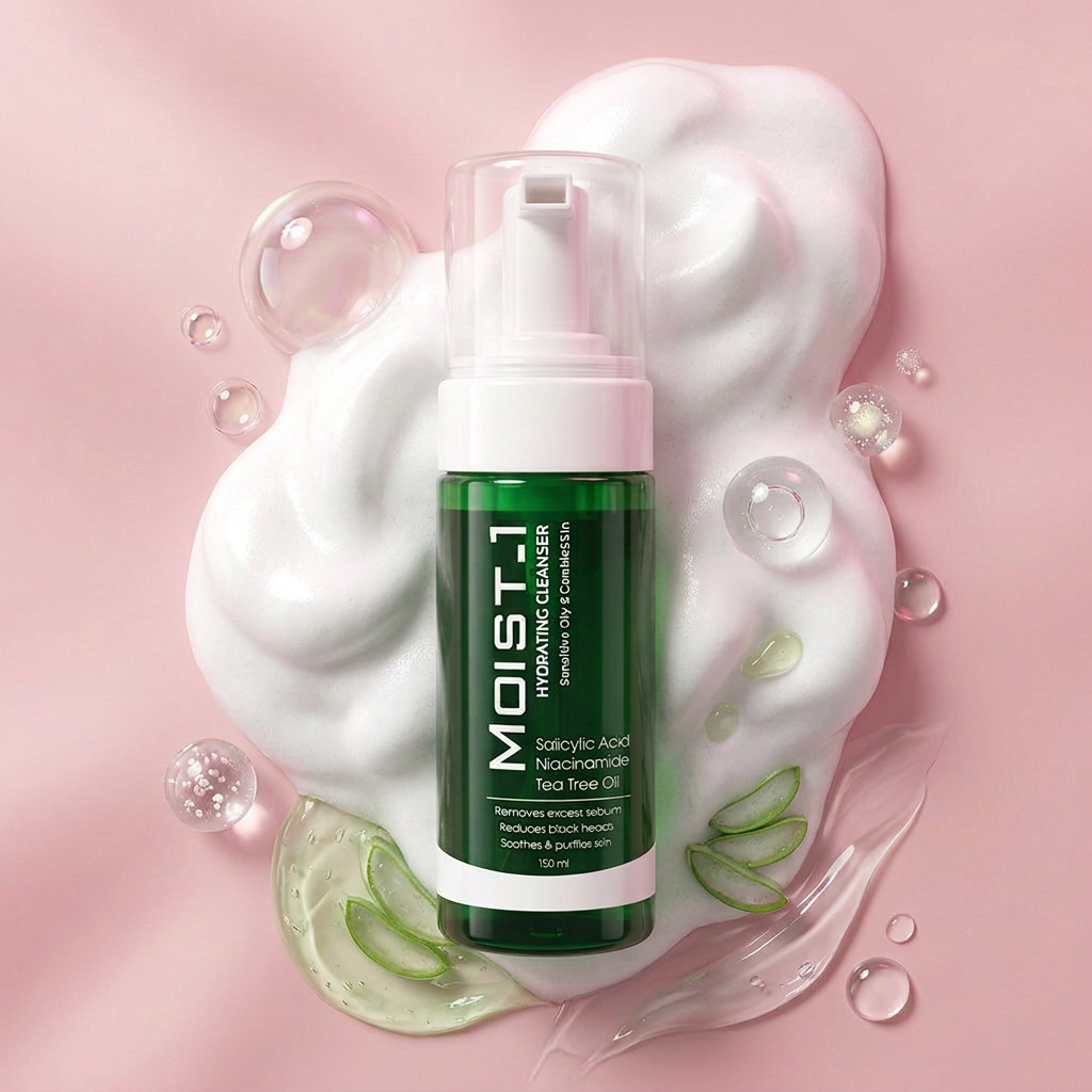 Moist-1 Hydrating Foam Cleanser