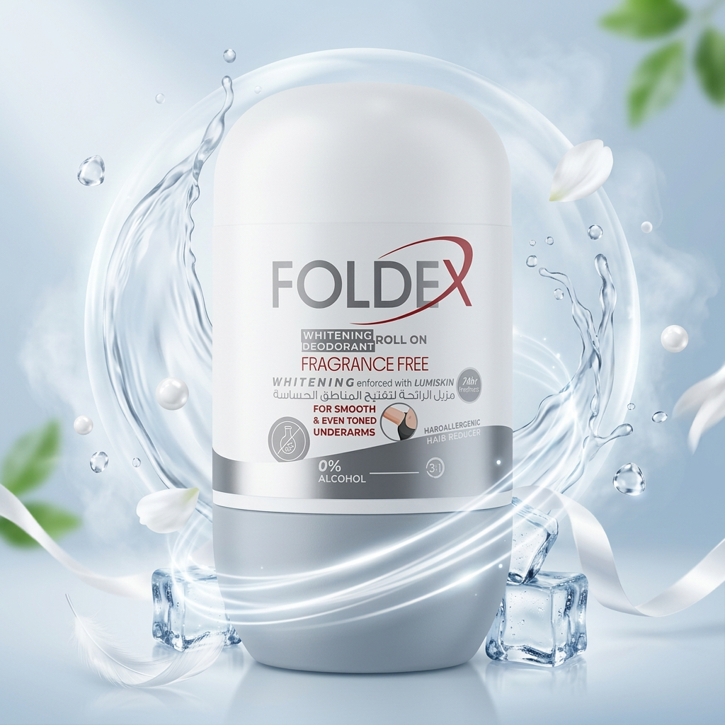Foldex File Foldex Whitening Deodorant Roll-On – 24H Protection | Purex Health Care