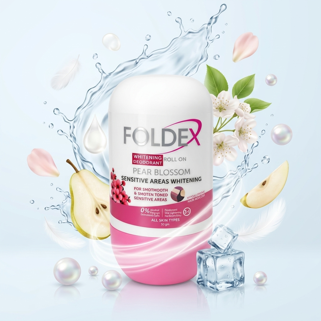 Foldex File Foldex Whitening Deodorant Roll-On – 24H Protection | Purex Health Care
